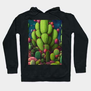 Midnight Cactus Hoodie